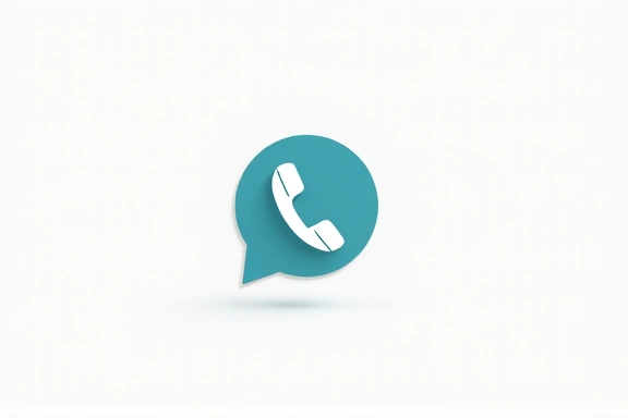 Abstract representation of email and phone icons