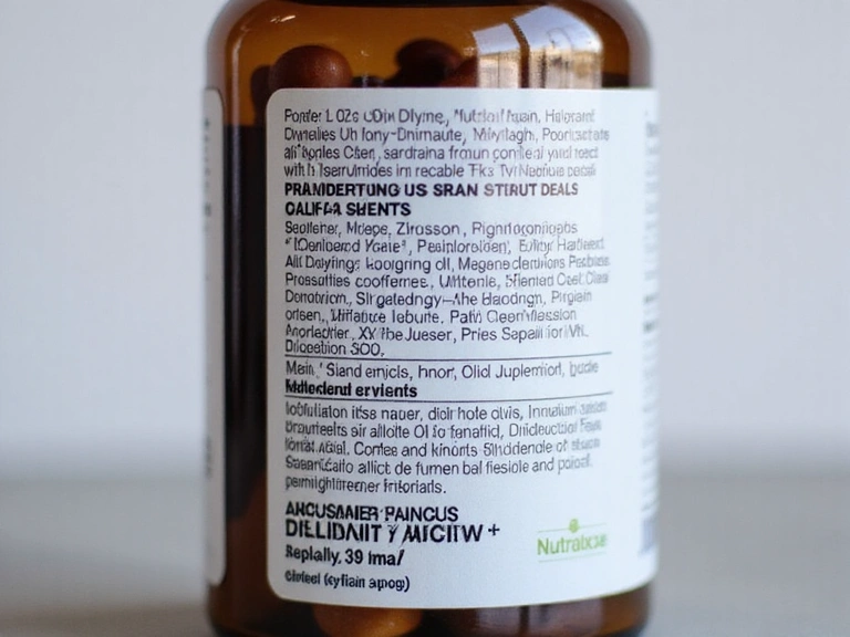 Nutralisxse Men's Daily Multi-Vitamin ingredients list