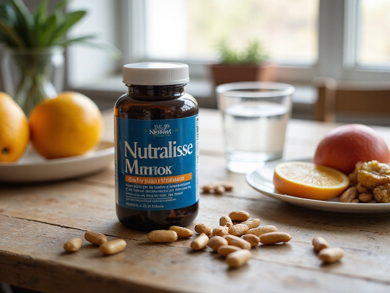 Nutralisxse Men's Daily Multi-Vitamin in a lifestyle setting
