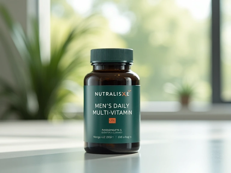 Nutralisxse Men's Daily Multi-Vitamin front view