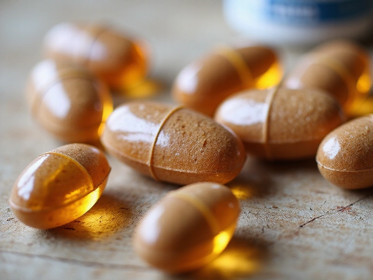 Nutralisxse Men's Daily Multi-Vitamin pills close-up